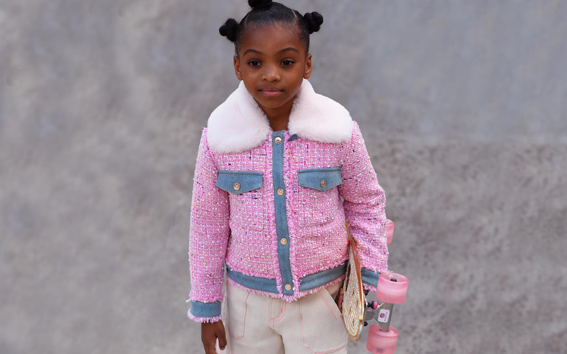 Girls billie blush coat on sale